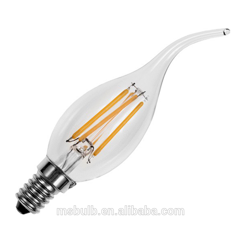 New arrival led filament bulb C35 led candle light intelligent IC constant current drive