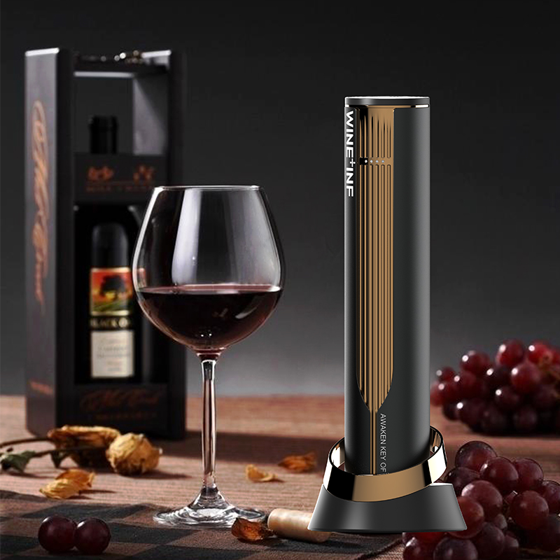 Kitchen Wine Accessories Automatic Cordless Corkscrew  Electric Wine Bottle Opener