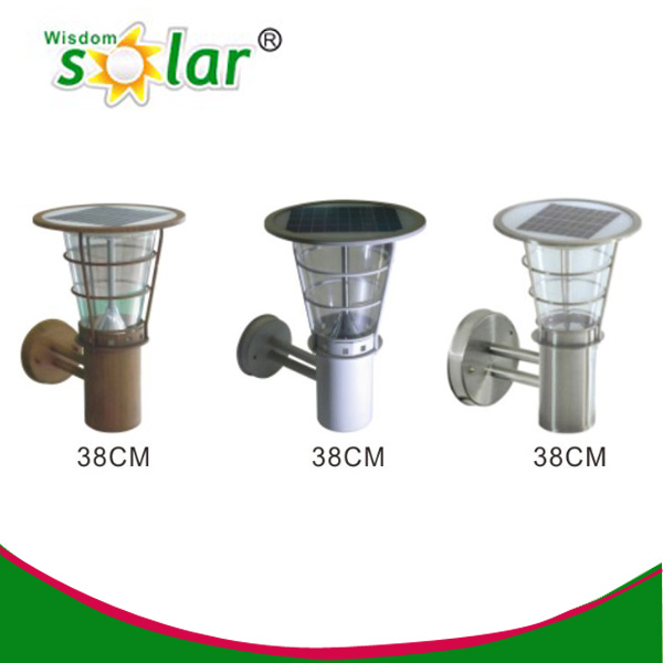 JR-2602 High quality outdoor stair wall lighting, wall mounted solar LED lights, exterior solar lights