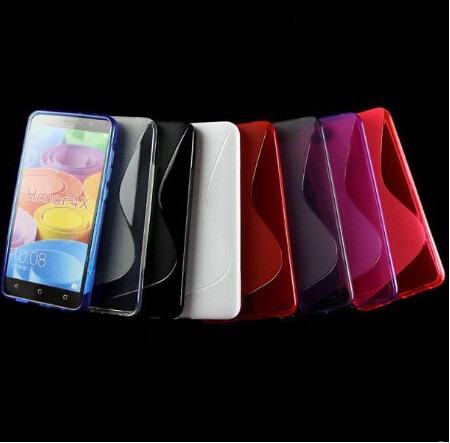 In Stock S-line Tpu Case For Huawei Honor 4X Mix Colors