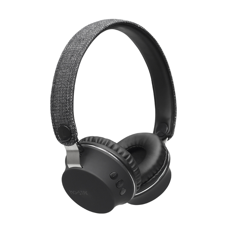 Factory Directly Custom Logo Brand V4.1 Canvas  Stereo Cheap Headphone Bluetooth Headset with Mic