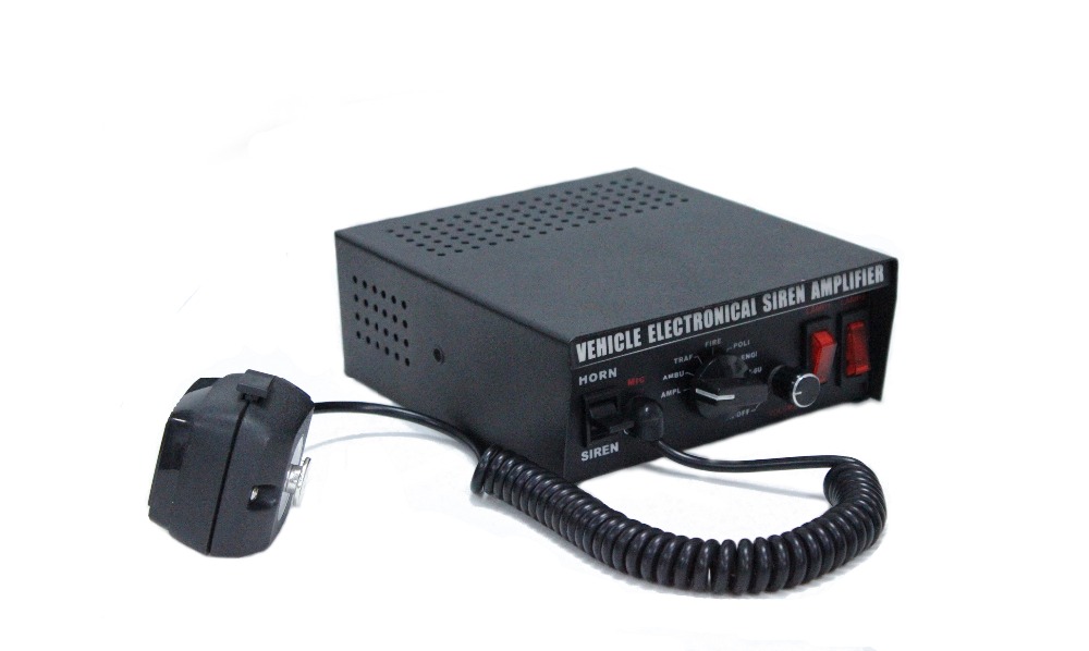 Automobiles Electronic Portable Alarm police siren amplifier