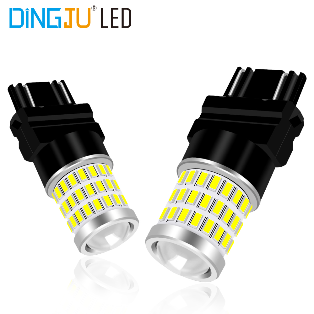 Factory Supplying 1156/ba15s 1157 3156 3157 54smd 3014 3smd 3030 Auto Car Led Brake Light Bulb 10-30v Back Up Reverse Lights