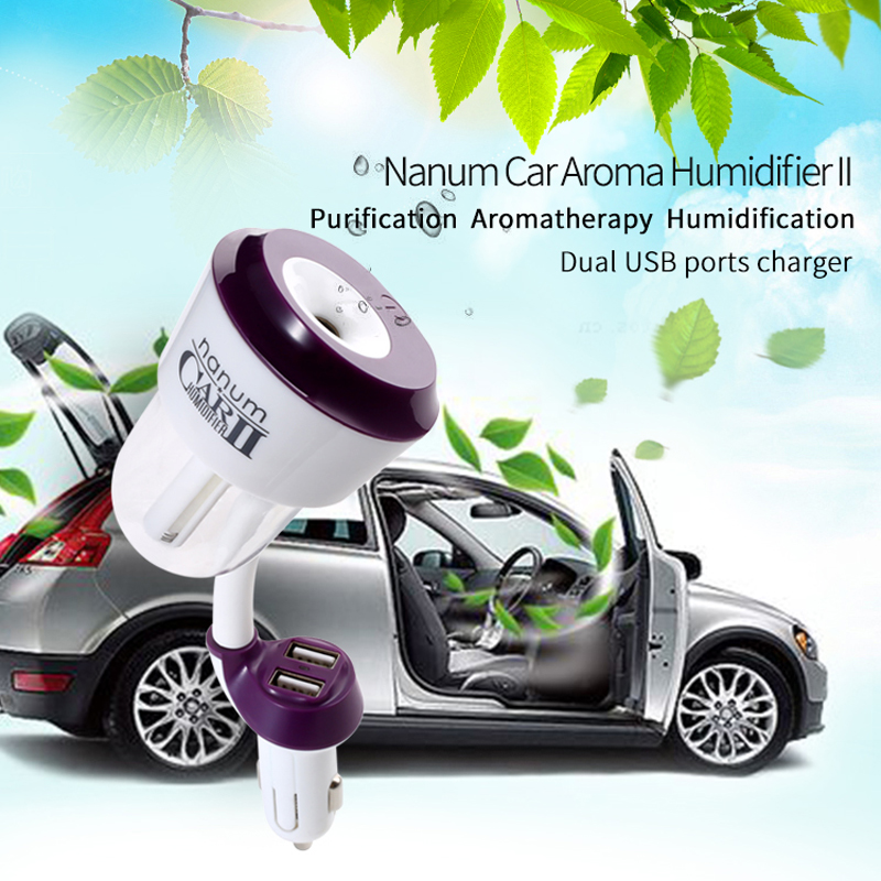 Portable Car aroma diffuser essential oil,Air Humidifier With Usb charge for car