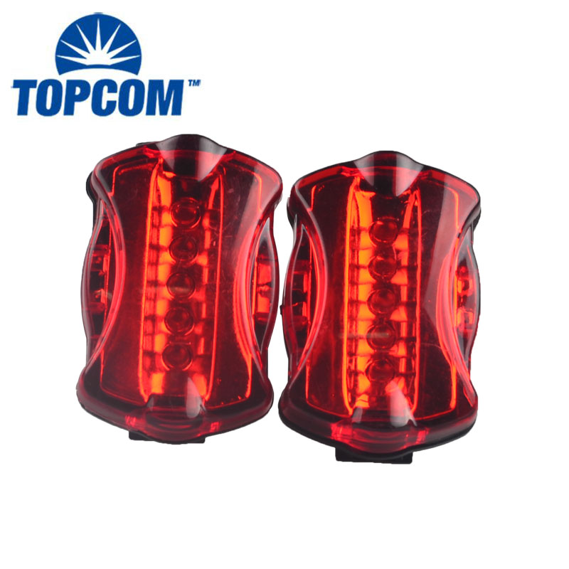 Multi-functional Red Bicycle Rear Light LED Warning Safty Bike Tail Light