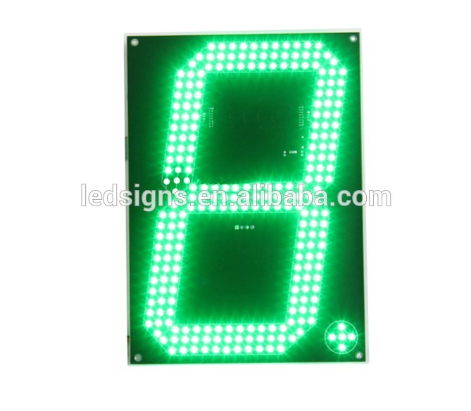 Hidly Gas Price LED Sign 12 Inch Green Digital Gasoline Signs