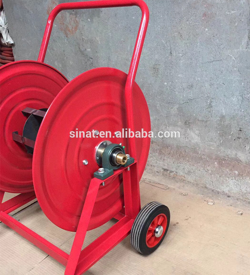 EN694 approved high pressure hose reel with trolley