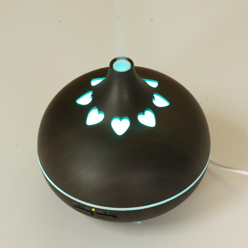 150ML Ultrasonic Cool Mist Humidifier, Aromatherapy Essential Oil Diffuser With 7 Color LED Lights Changing, Auto Shut-Off