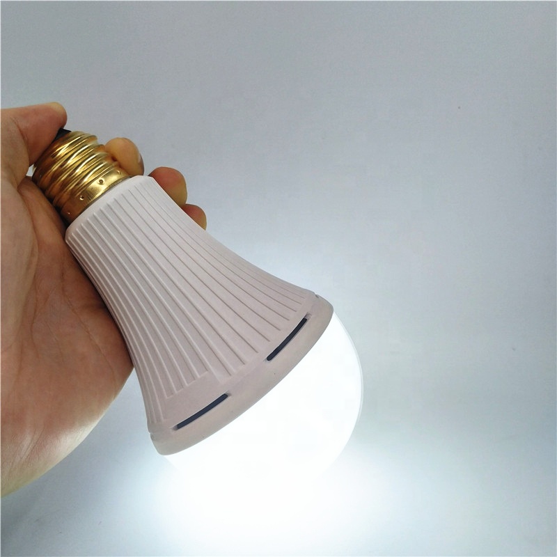 Super birght  AC DC rechargeable led bulb 9w 12w 15w