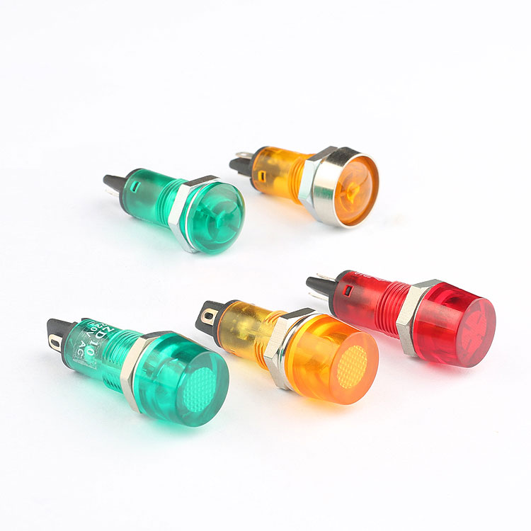 led indicator light indicator led light red yellow green panel indicator lamp