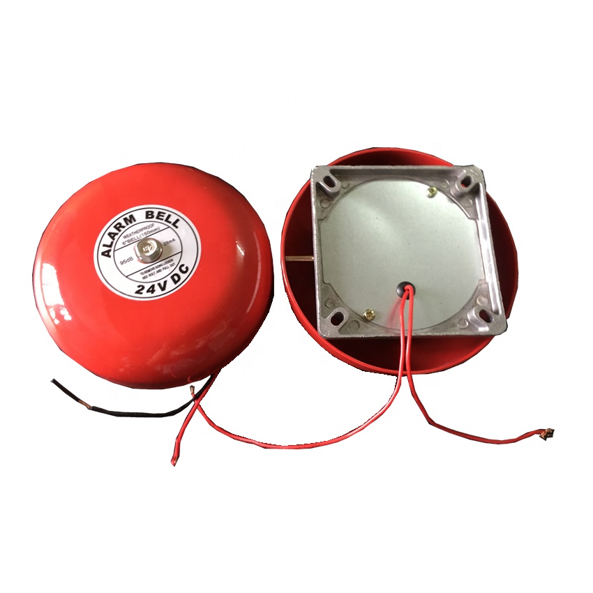 Fire Alarm Warning Electric Siren 6inch fire bell on sell