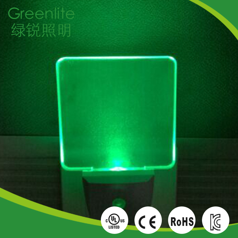 0.5W Portable Best Bright small replacement led lamp wall plug night light