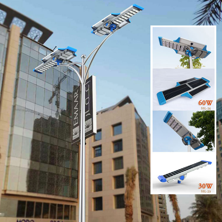 High power aluminum solar led street lighting 160w lamparas exterior led