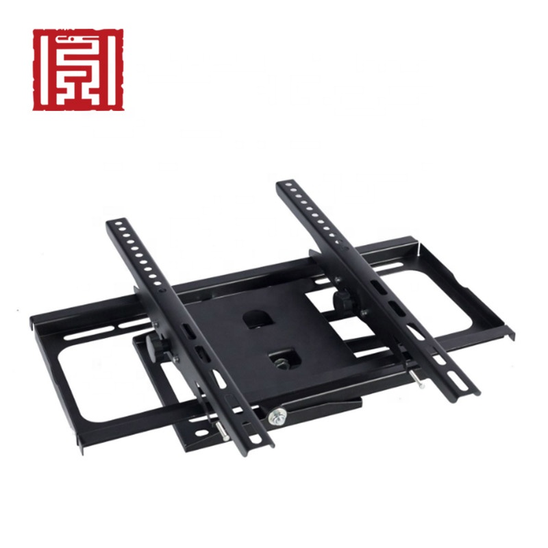 26 to 55 inch vertically adjustable full motion bracket electric telescopic tv wall mount