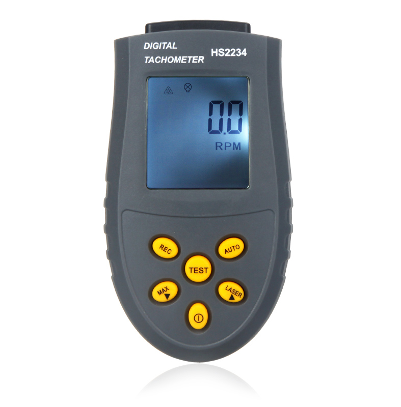 Free Shipping Digital Laser Tachometer LCD anemometer RPM Tester Small Engine Motor Wind Speed Gauge Non-contact wholesale