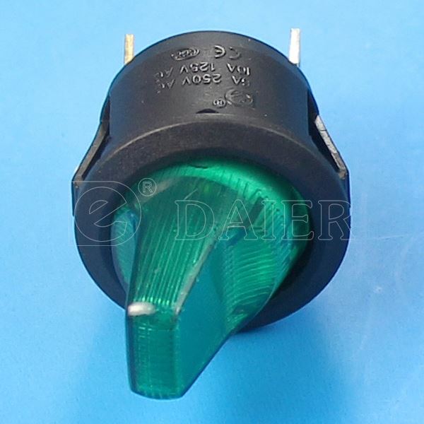 KCD1-5-101NH ON OFF 3PIN 2 Position SPST 12Volt Car Rocker Switch