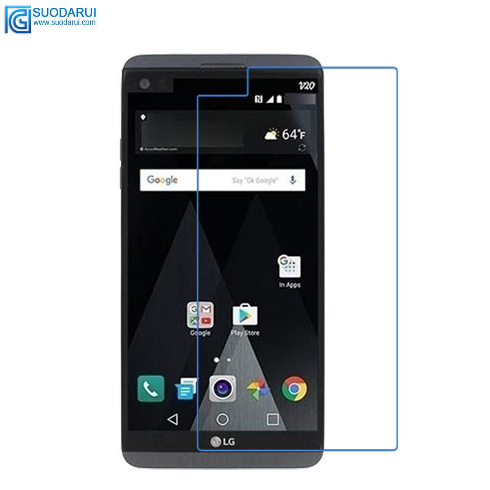 Tempered Glass Screen Protector for LG V10 V20 V30 9H 2.5D 0.26mm HD Transparent Film