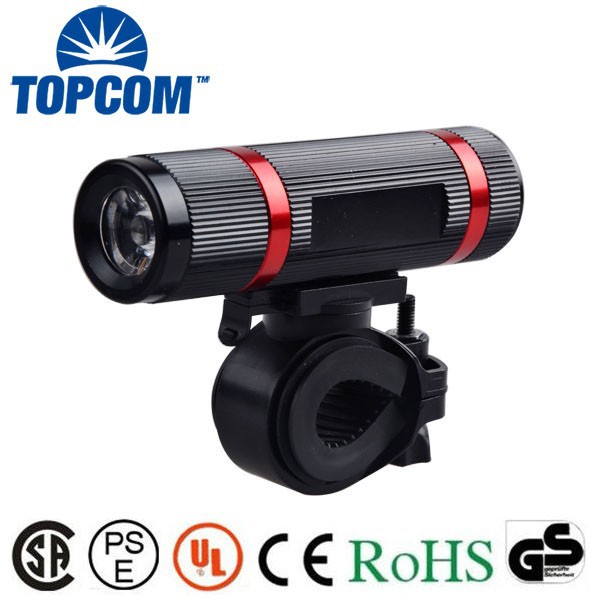 Bicycle Light Set 1 LED Bicycle front light, 2 LED Silicone Taillight/Bicycle Front Light and Torch