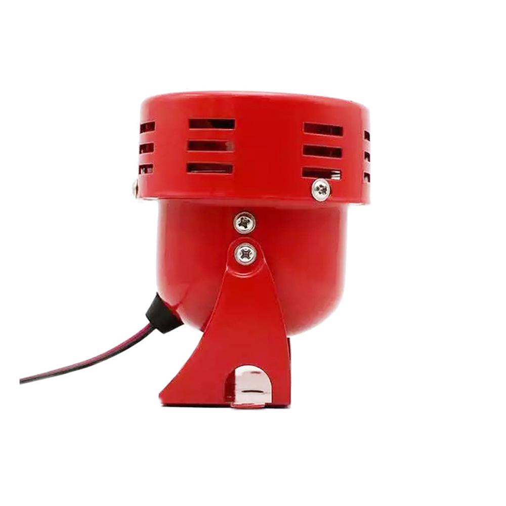 Universal Red DC 12V 3 Driven Air Raid Siren Horn Speaker Alarm 50's fit for Automotive Car Truck Motorcycle Yacht Boat