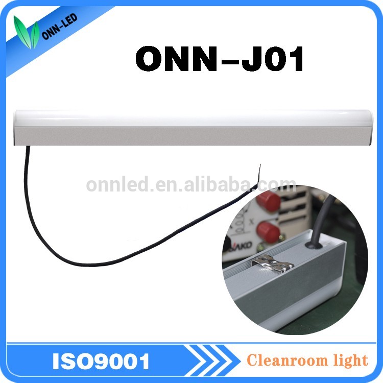 OnnJ01 Teardrop Dust proof LED tube/dust-proof led lighting for clean room 550/1050mm ceiling installation without gaps CE&fcc