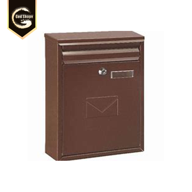 Metal Outdoor Apartment Post Box Parcel Mailbox Lock