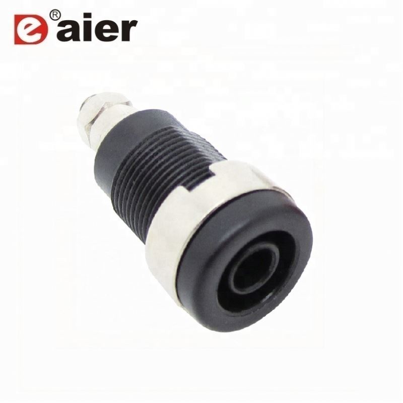 Screw type 4mm banana plugs
