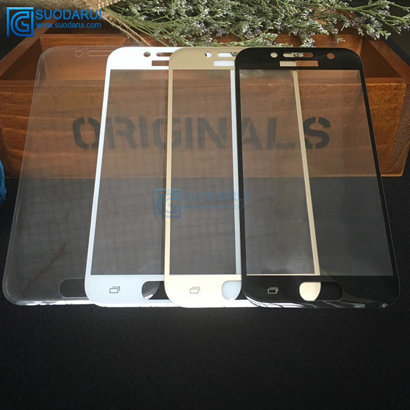 9H Full Cover Tempered glass film Screen Protector For Samsung Galaxy J3/J5/J7 2017 Pro European version