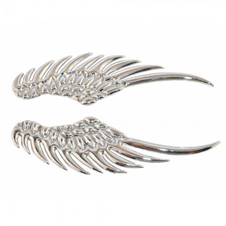 3D Angel Wing Shaped Car Decoration Sticker1 pair