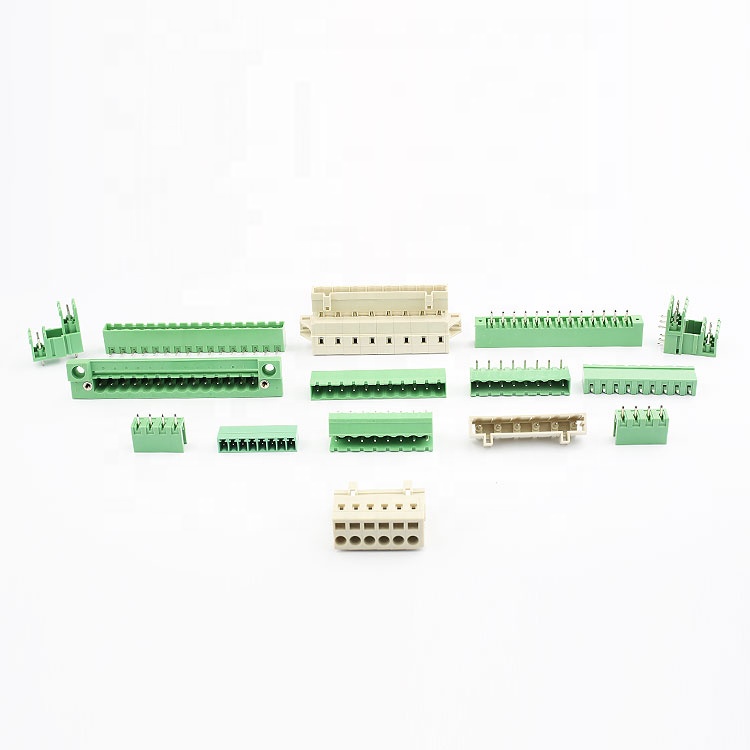 pin block terminal connector 5.08 pitch pcb push pin connectors