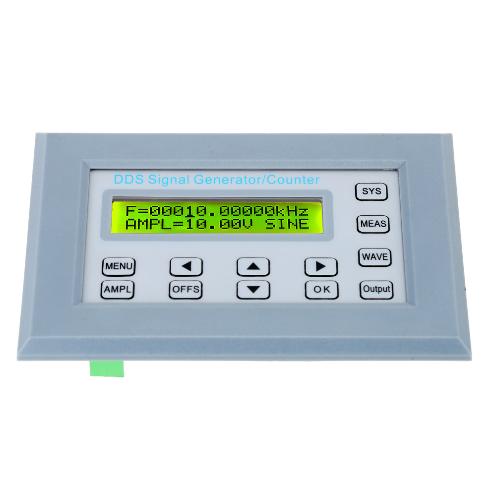 New 10MHZ Signal Source DDS Function Signal Generator Frequency Counter Synchronized TTL/ImpulseOutput Square Wave Sweep Panel
