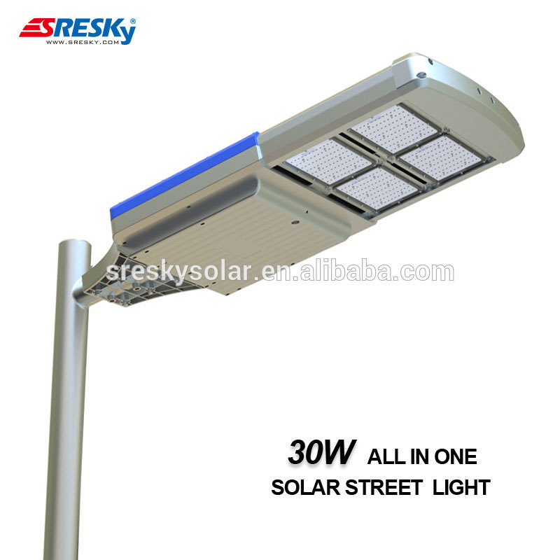 30w High Power Solar Smd Led Street Light Casing Manufacture