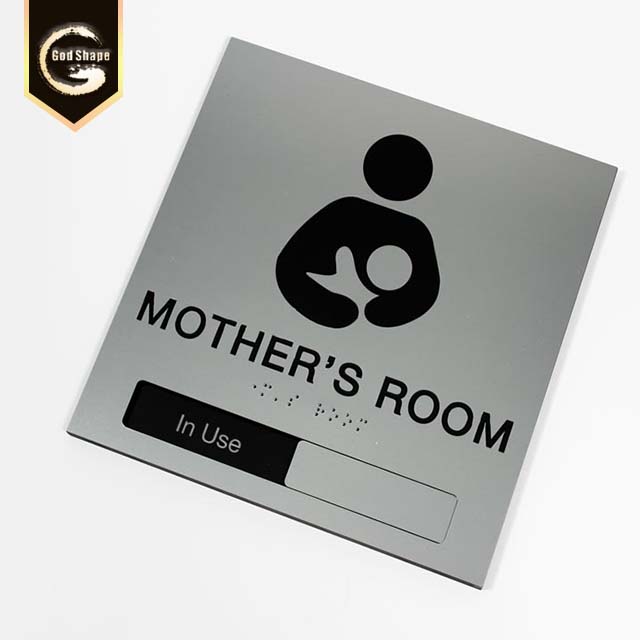 Hot sale modern door plate office sign hotel sign name plate