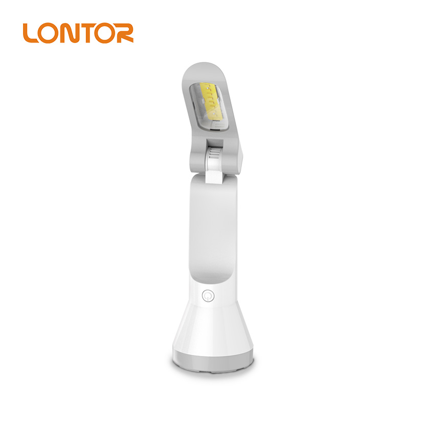 2019 LONTOR side light rechargeable LED+SMD torch flashlight      CTL-TH348A