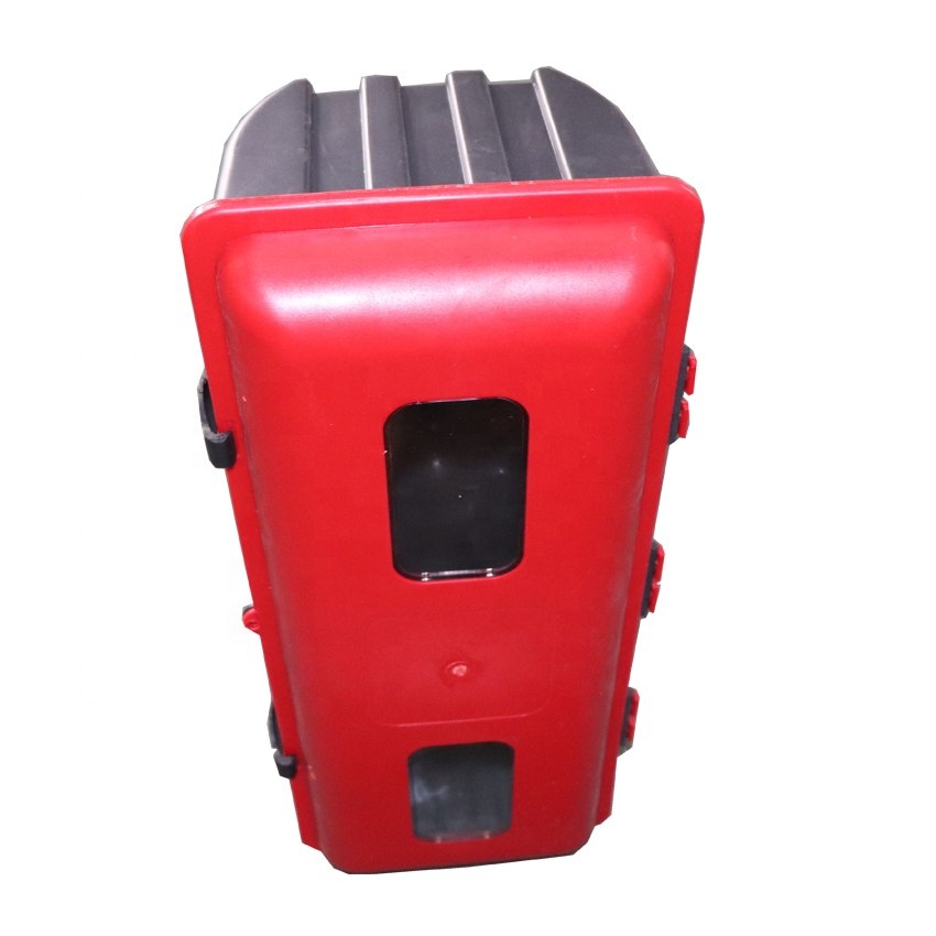 Fire safety plastic cabinet  for fire extinguishers manufacture price