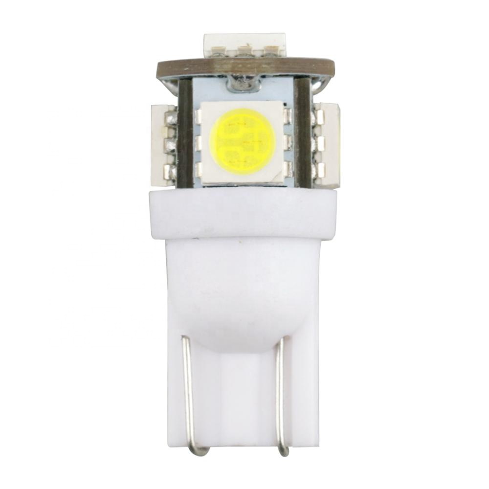 W5W Led High Power T10 5Smd 5050 White Strobe Width Lamp