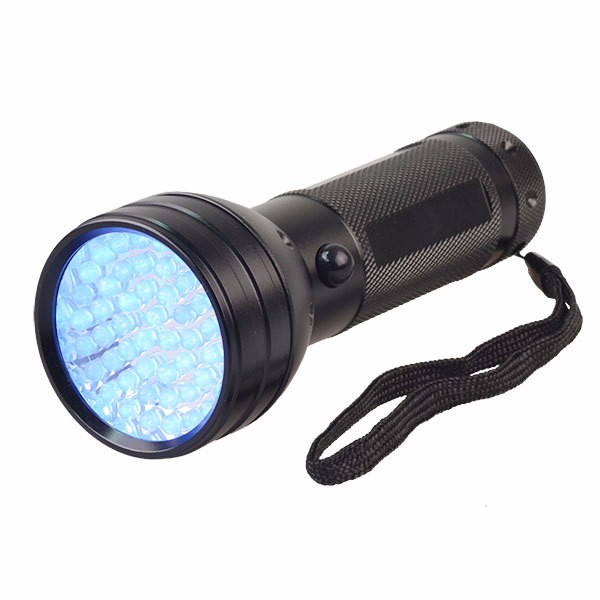 390nm Scorpion Hunting Black Light Ultraviolet 51 LED UV Flashlight