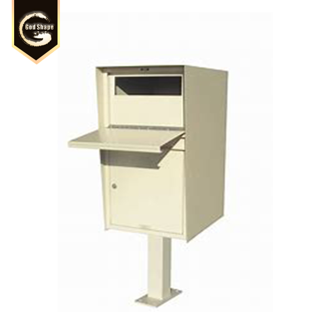 Factory Customer Made Outdoor Stainless Steel Residential Mailbox Locked Parcel Drop Boxes