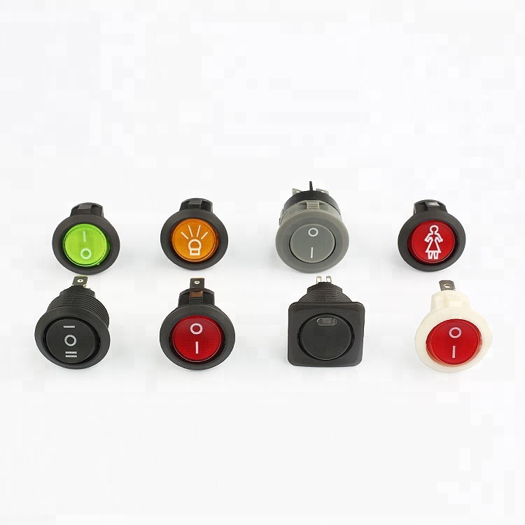 KCD8 on sale free sample good quality table lamp rocker switch