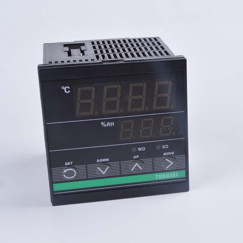 220VAC Temperature and Humidity Controller TDK0302 work with heater and cooling fan moisture controller humiture controller