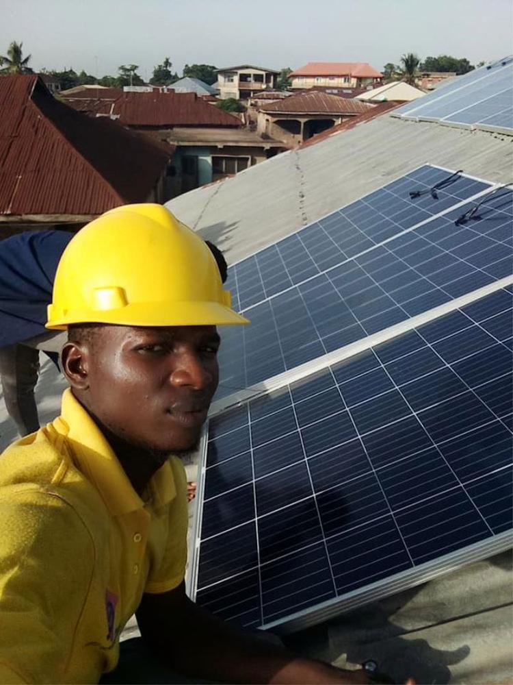 Solar flat roof solar mounting solution / solar panel system home / flat roof pv mounting system