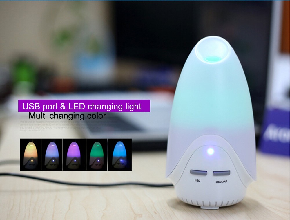 Hidly whole USB 50ML Auto-off Essential Oil Humidifier for Comfortable Car Use