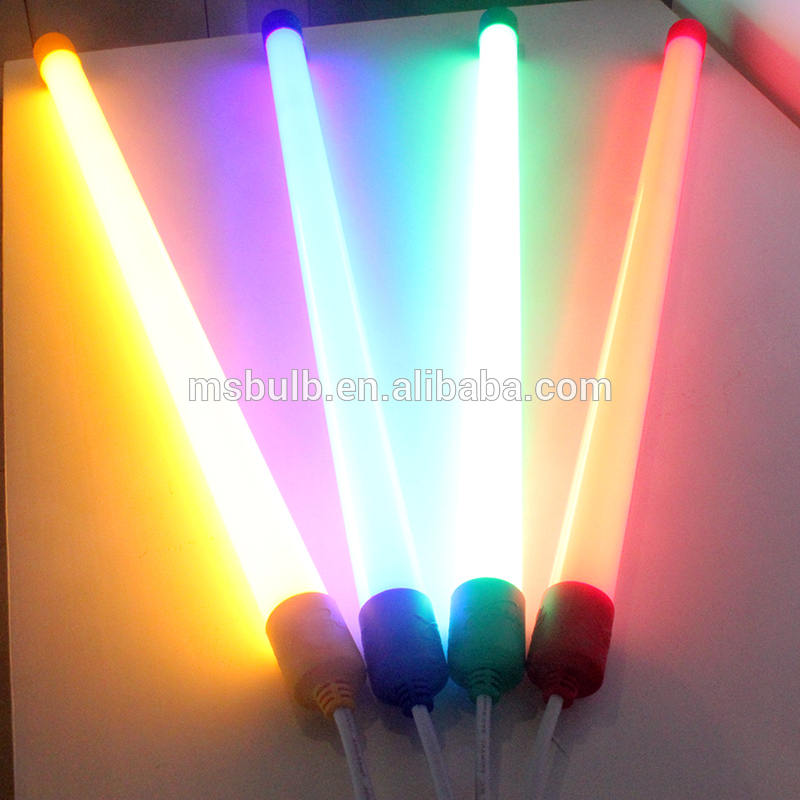 china supplier led light 1200mm 18w led T5 T8 tube light colorful led tube