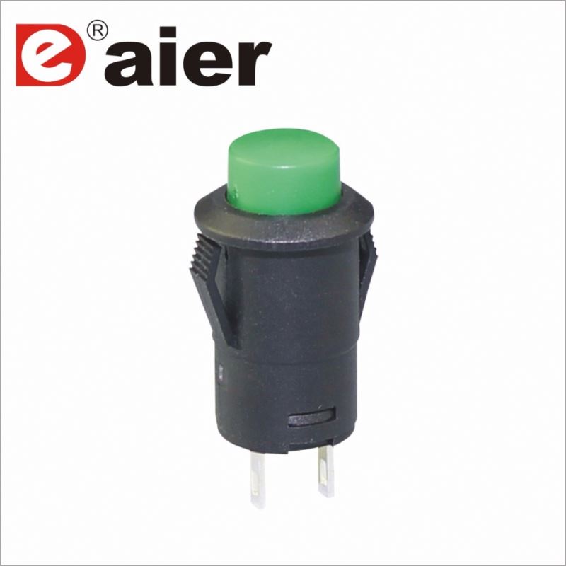 12.5mm Plastci Momentary SPST OFF-(ON) Push Button Switch