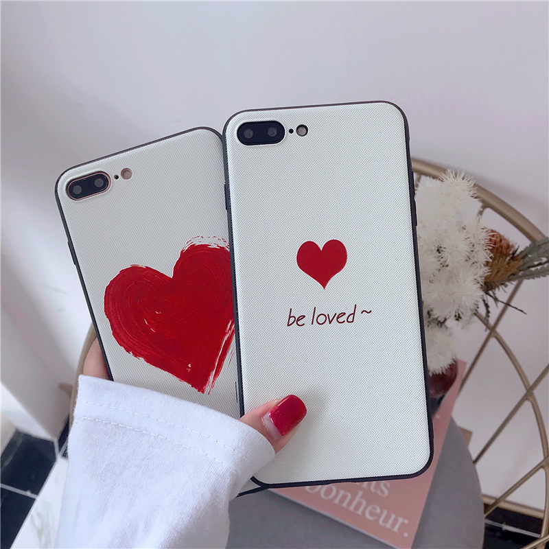 Be Loved Heart Mobile Cell Phone Case For iPhone X Case