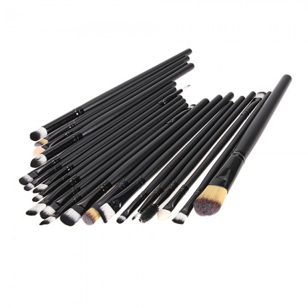 20PCS Professional Blush Powder eye shadow Eyeliner Lip brushes