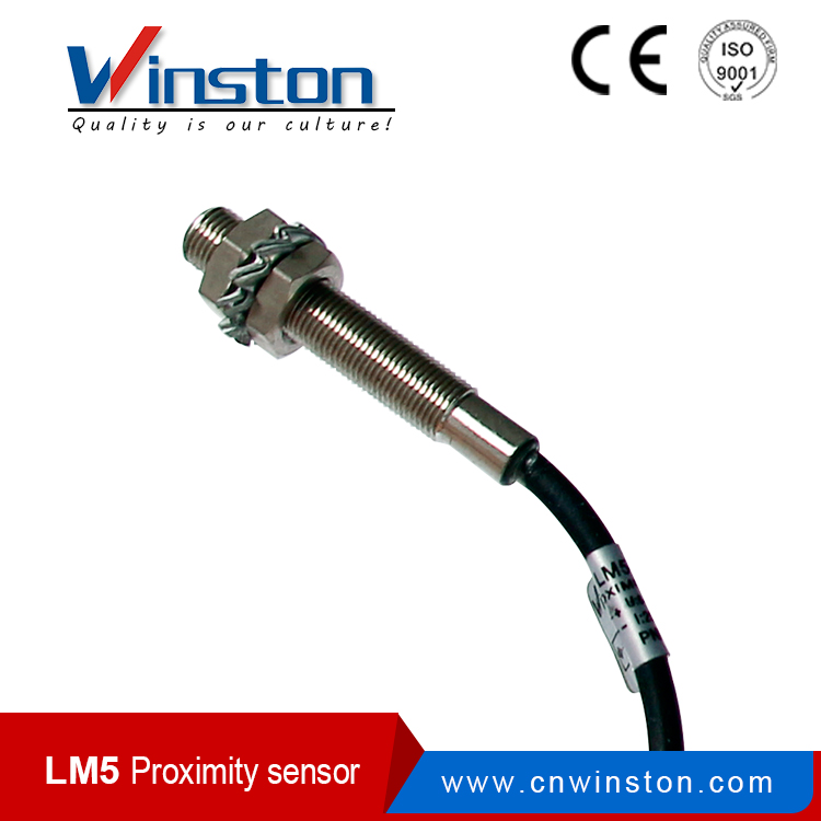 CE LM5 Flush Type Optical IP67 Inductance Proximity Sensor