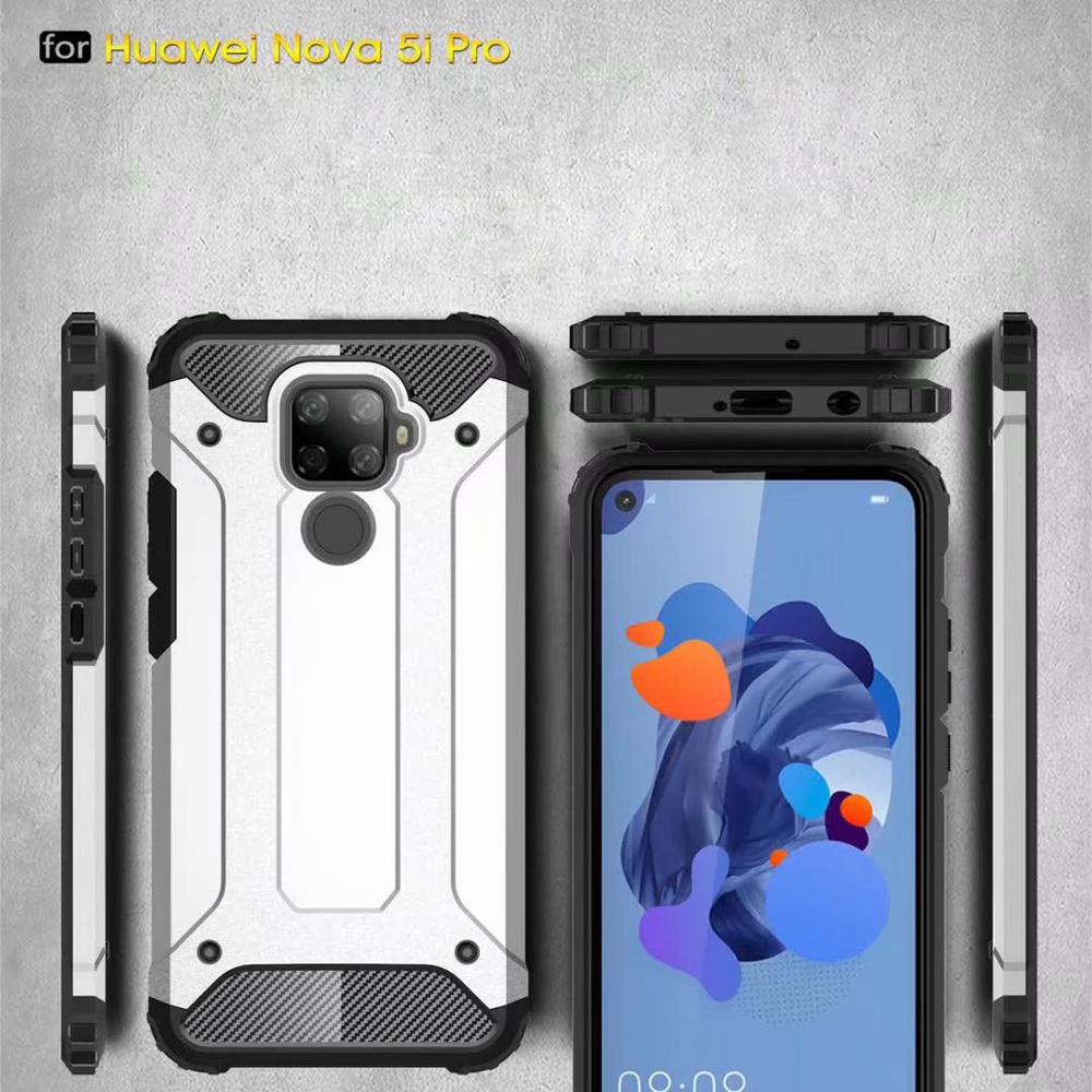 PC+TPU 2in1 shockproof  Armor Hard case For Huawei Nova 5i Pro