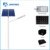 Intelligent Control System Cast Dimmable Solar Street Light Led apply to highway/park/community