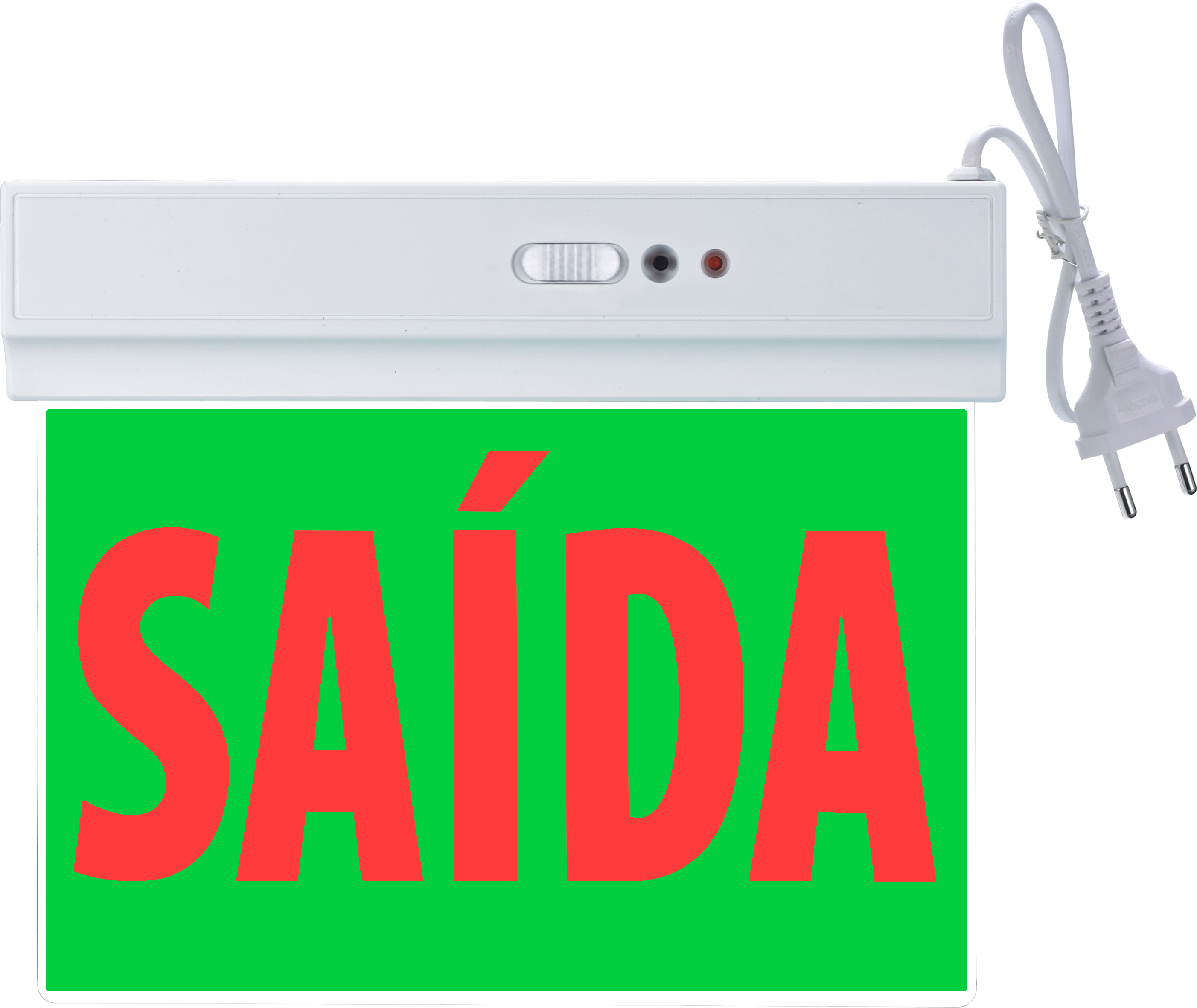 Brazil Argentina Chile Mexico sell Double Sides Led Emergency Exit Sign board