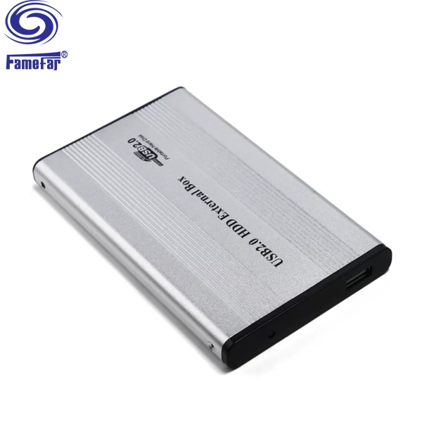 Factory selling USB2.0 SATA 2.5 inch hard disk drive box HDD Case Enclosure